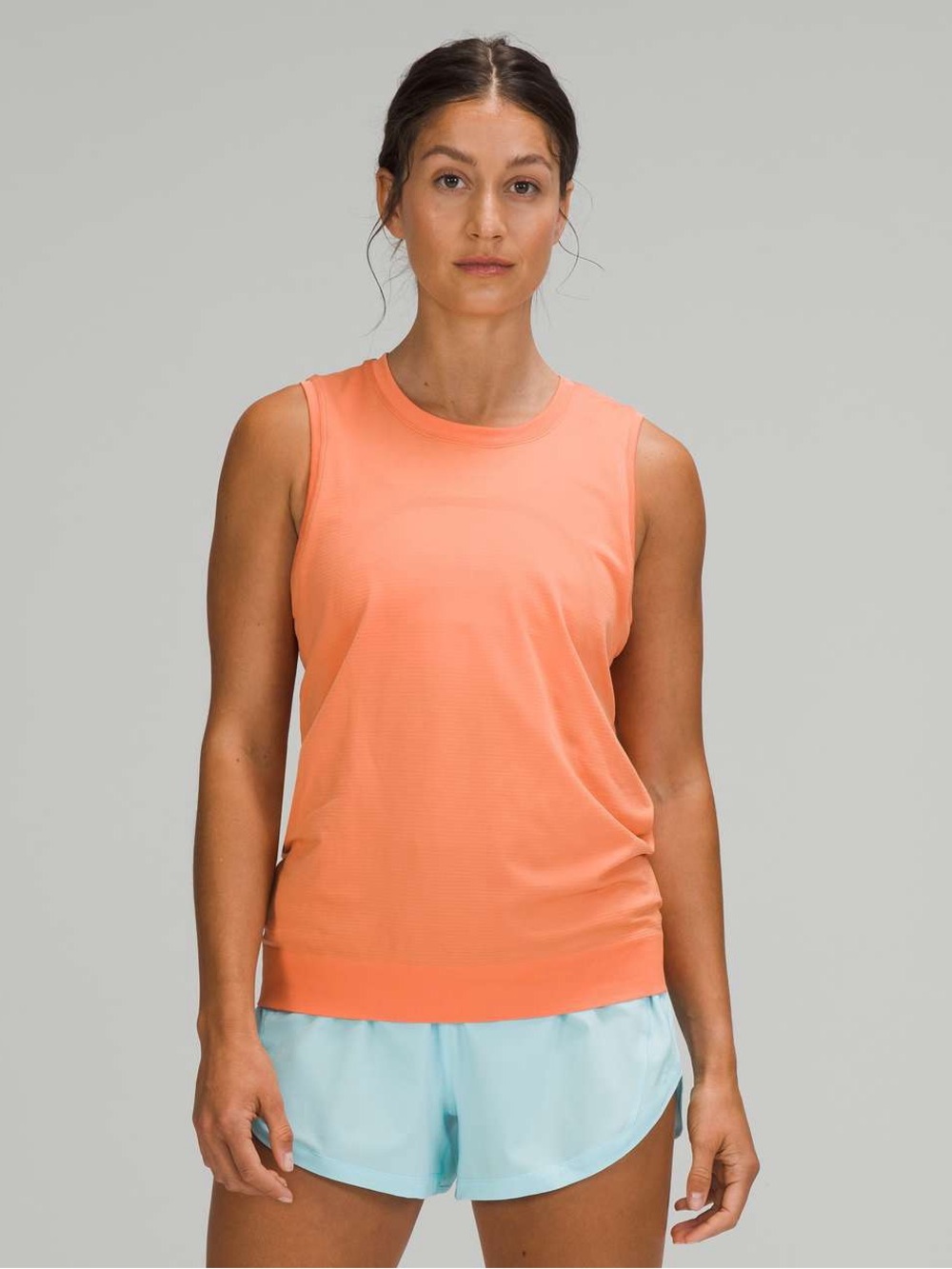 Lululemon Swiftly Breathe Muscle Tank Top
Golden Apricot Size 6